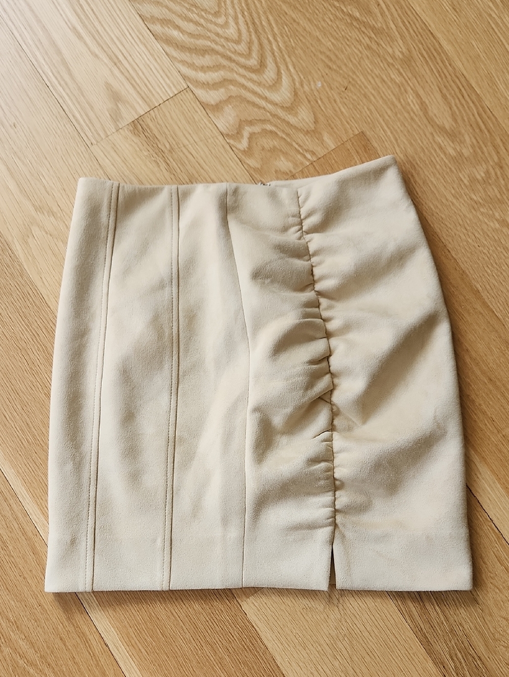 Free People Faux Suede Miniskirt